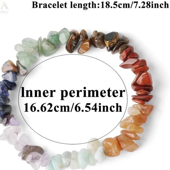 Chakra Crystal Healing Saged Bracelet - Picture 5 of 5
